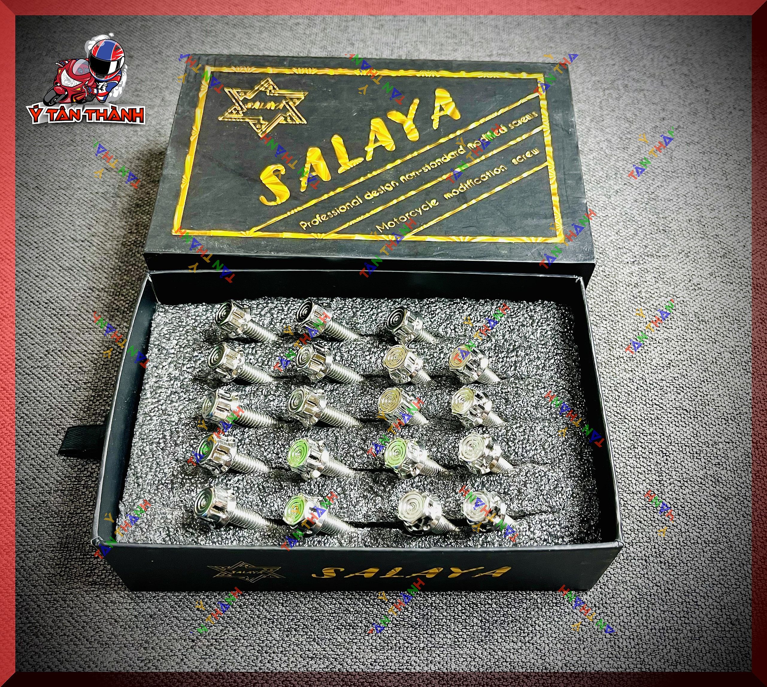 Bộ ốc lốc máy salaya v2 cho wave a 110 2020 ms17