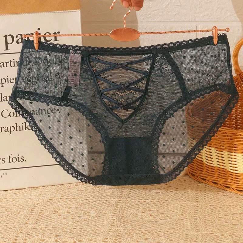 Quần Lót Đan Dây Chéo - B.Lingerie