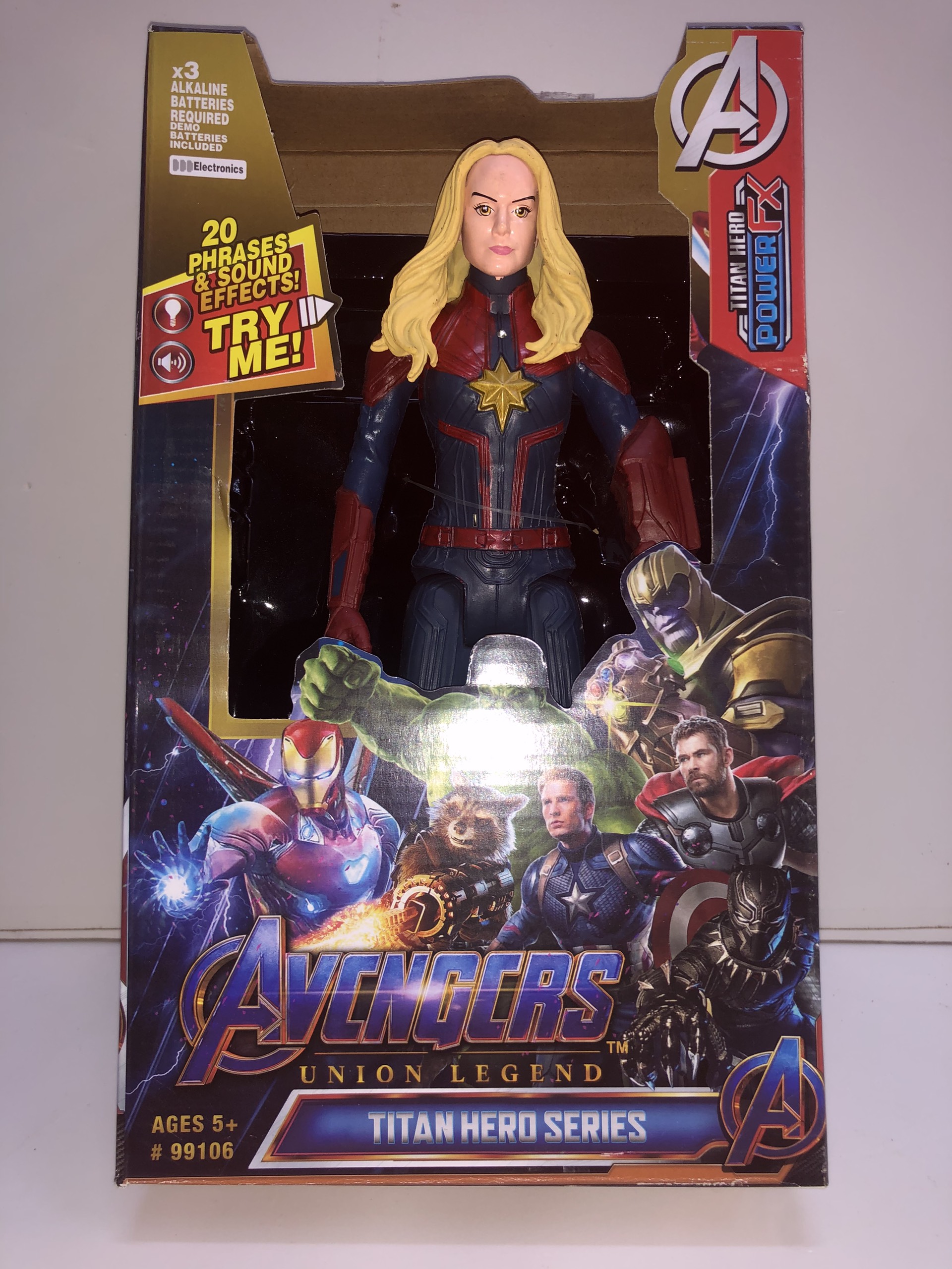 Siêu Nhân - Siêu anh hùng Adventure (Thor, Hulk, Iron Man, Spider Man, Thanos, Black Panther), 1 nhân vật