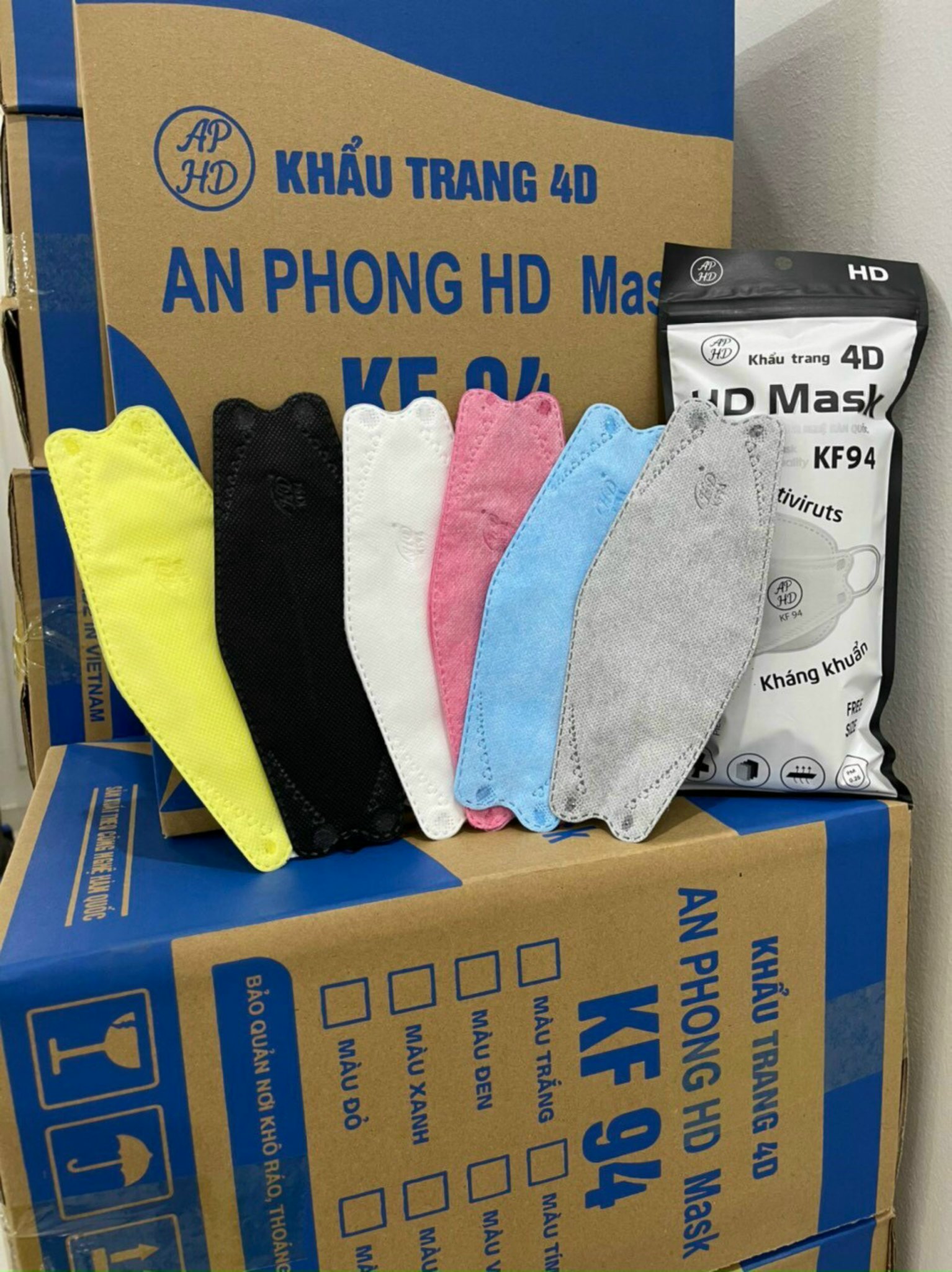 1 thùng 300 chiếc KT 4D KF94 An Phong (chính hãng)