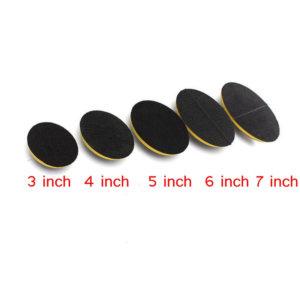 Sarahbowsh 3/4/5/6/7 ''chuyên nghiệp tự động xe M14 Pad đánh bóng Buffing gai dính tấm lót