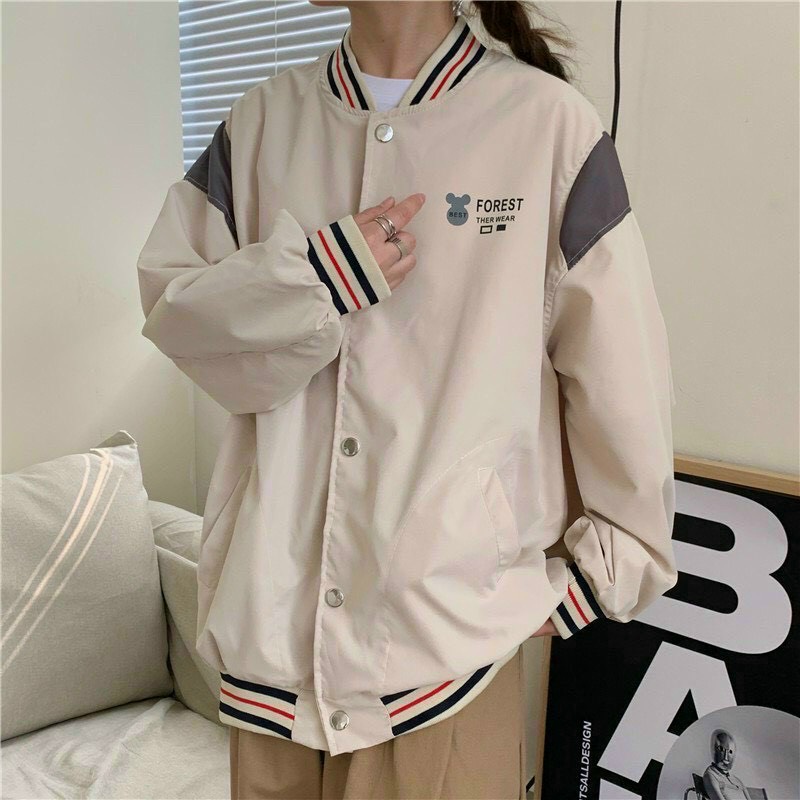 ÁO KHOÁC DÙ BOMBER FOREST IN 3D SIÊU BỀN ĐẸP