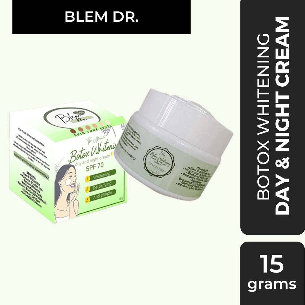 Blem Dr Botox Whitening Cream 15g with SPF70++ | Lazada Philippines