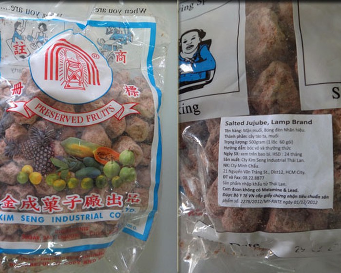Xí Muội mặn Thái Lan - 500gram