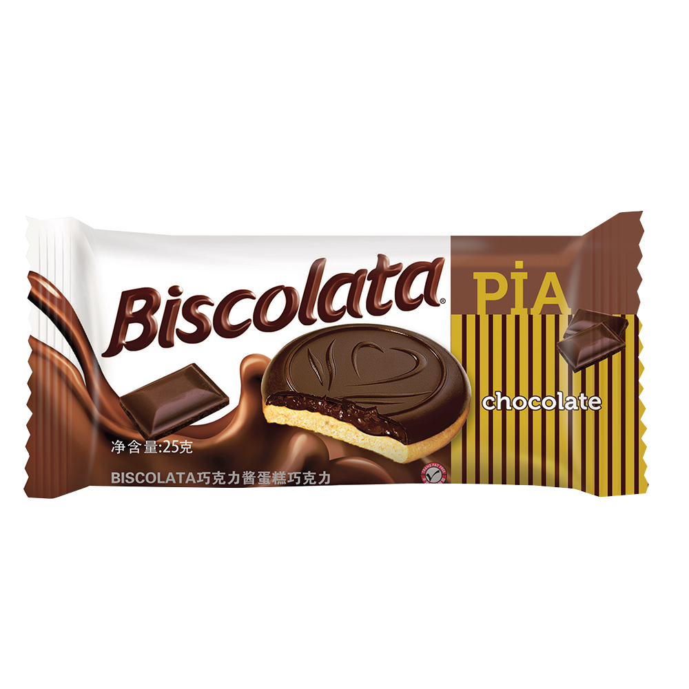 Bánh socola kem Biscolata Pia 25g