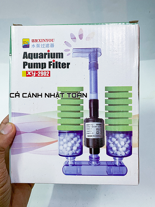 "hoàn tiền đến 10%" lọc sủi vi sinh hồ cá xinyou xy 2902 có bơm và vật liệu