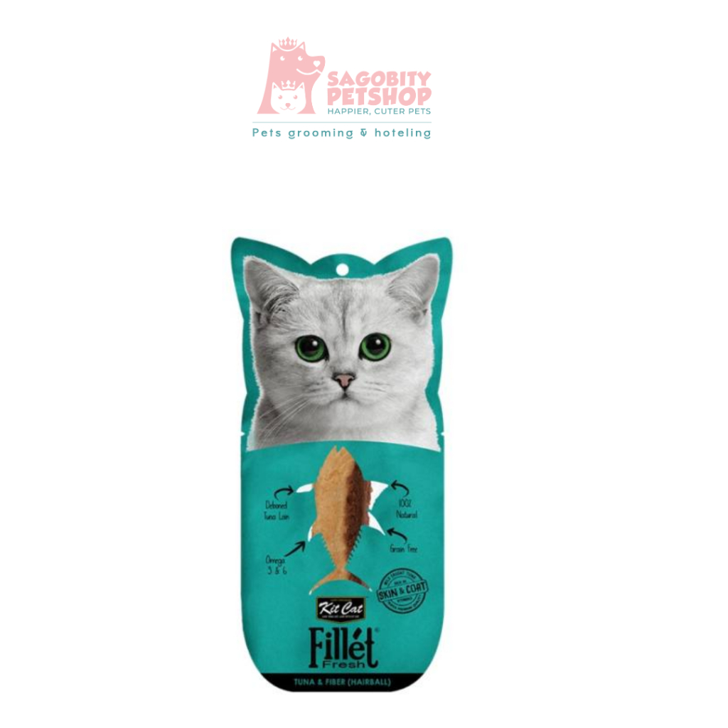 Snack phi lê dành cho mèo KIT CAT Fillet Fresh 30g - Nhiều vị