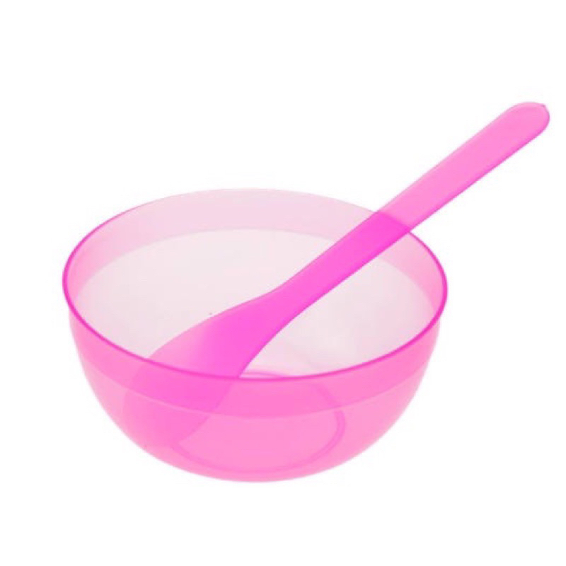 Bộ Trộn Mặt Nạ 3 Món : Chén nhựa+ Que Trộn + Cọ