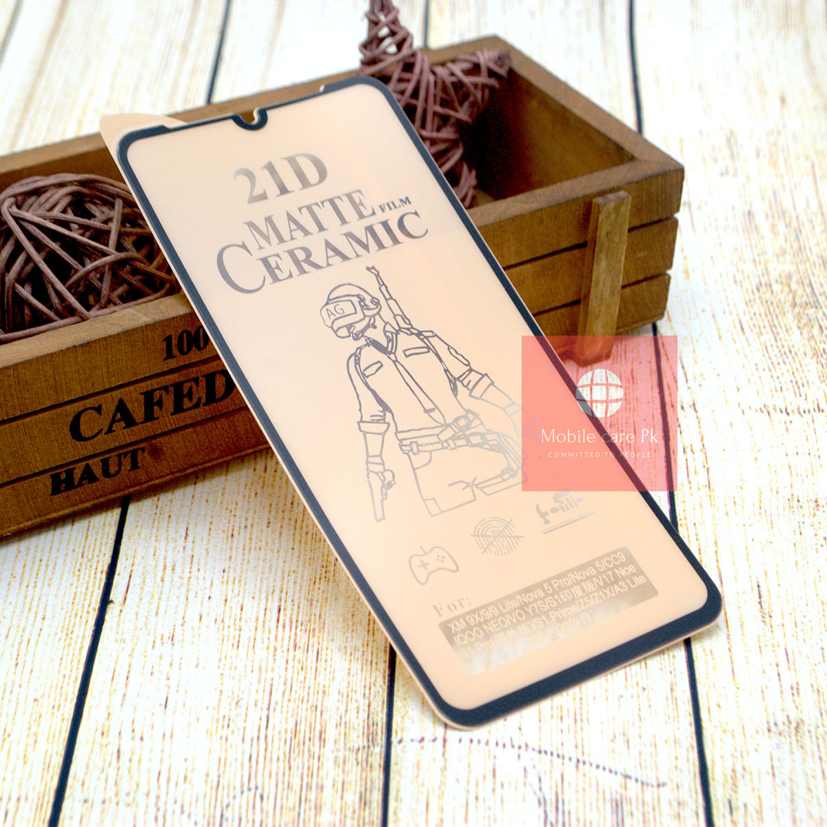 Xiaomi Redmi Note 7 Pro Ceramic Matte Protector for PUBG Gaming Unbreakable Antishock Hybrid film 9D/11D/21D Temper Fiber Nano Sheet Glass For Xiaomi Redmi Note 7 Pro. 