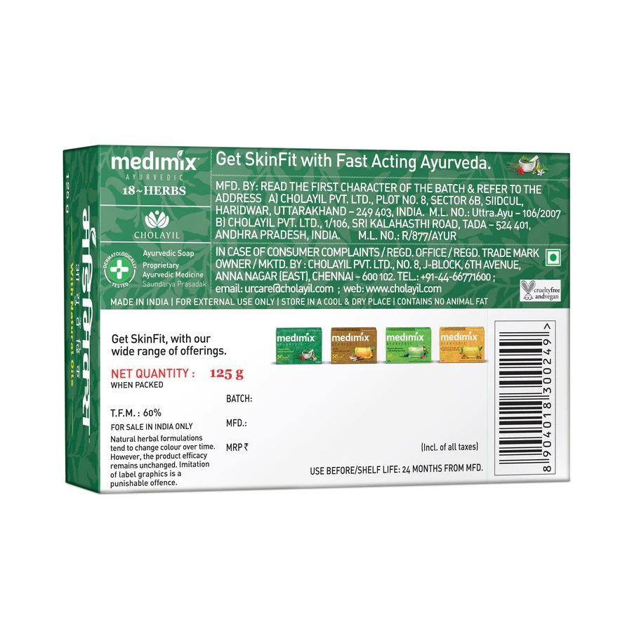 Xà bông 18 loại thảo dược Medimix - NB003