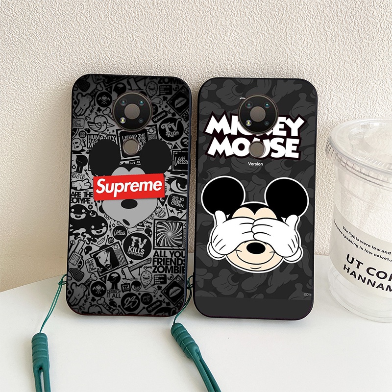 Nokia 3.4 Casing Mickey Mouse Cartoon Shockproof Phone Case