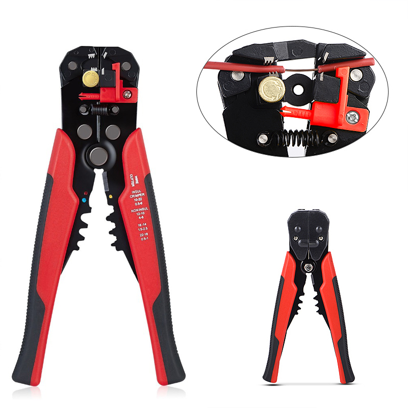 Automatic Wire Striper Cutter Stripper Crimper Pliers Crimping Terminal ...