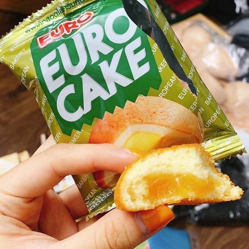 Thùng Bánh trứng EURO CAKE Thái lan