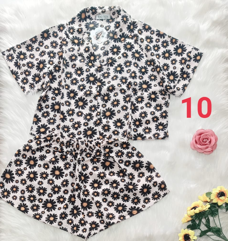 [HCM]BỘ PIJAMA LỤA MANGO CAO CẤP - ẢNH THẬT
