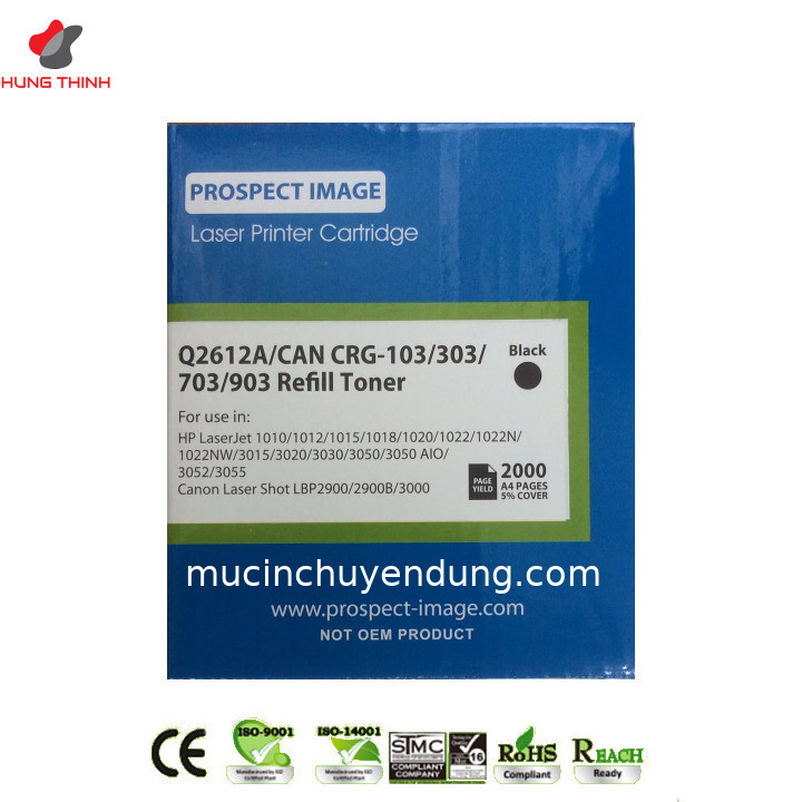 Mực in Prospect dùng cho máy in HP LaserJet 1022