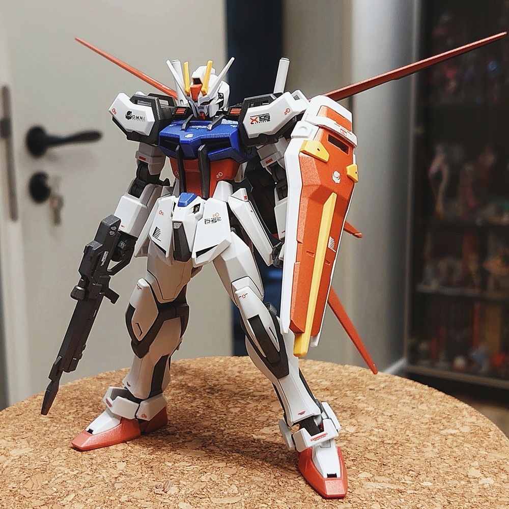 Mô hình Robot Aile Strike HG 1/144 Chất liệu nhựa siêu đẹp