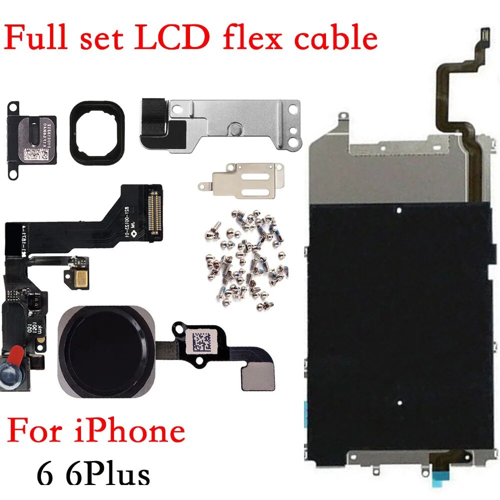 Full%20Inner%20LCD%20Parts%20For%20iPhone%206%206P%206S%207%207P%208%20Plus%20Metal%20Plate%20Front%20Camera%20Ear%20Speaker%20Home%20Button%20Flex%20Cable%20And%20All%20Screws%20-%20Image%206