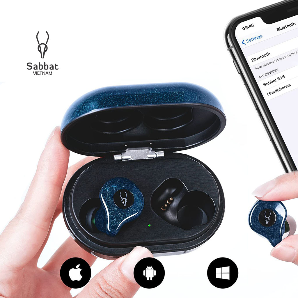 Tai nghe không dây bluetooth Sabbat E16