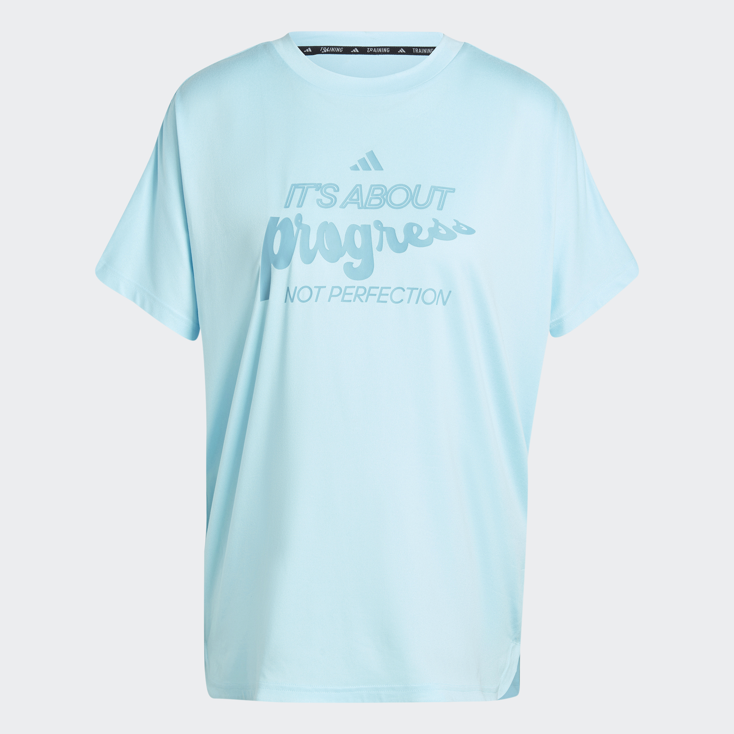 Adidas Tập luyện Áo Thun Suông Graphic Lift Your Mind Nữ Màu xanh da trời IN1863