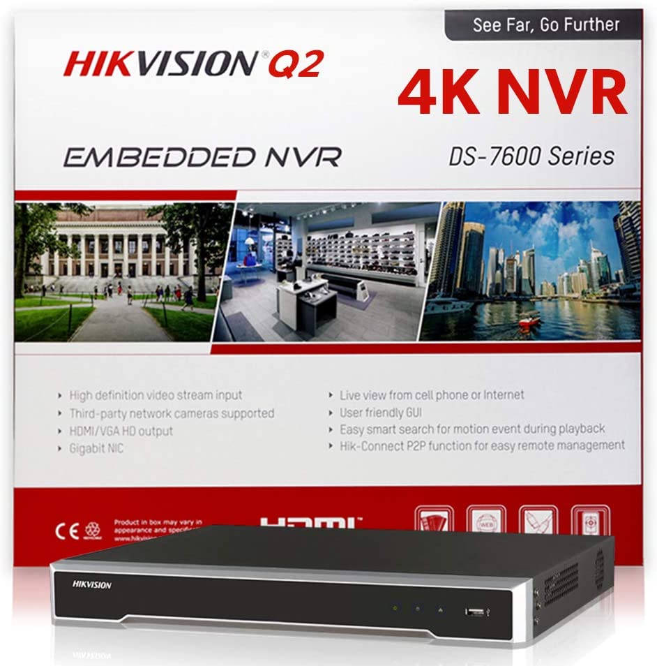 HIKVISION DS-7616NI-Q1/16P 16 CHANNEL 4K 8MP NVR | Lazada Singapore