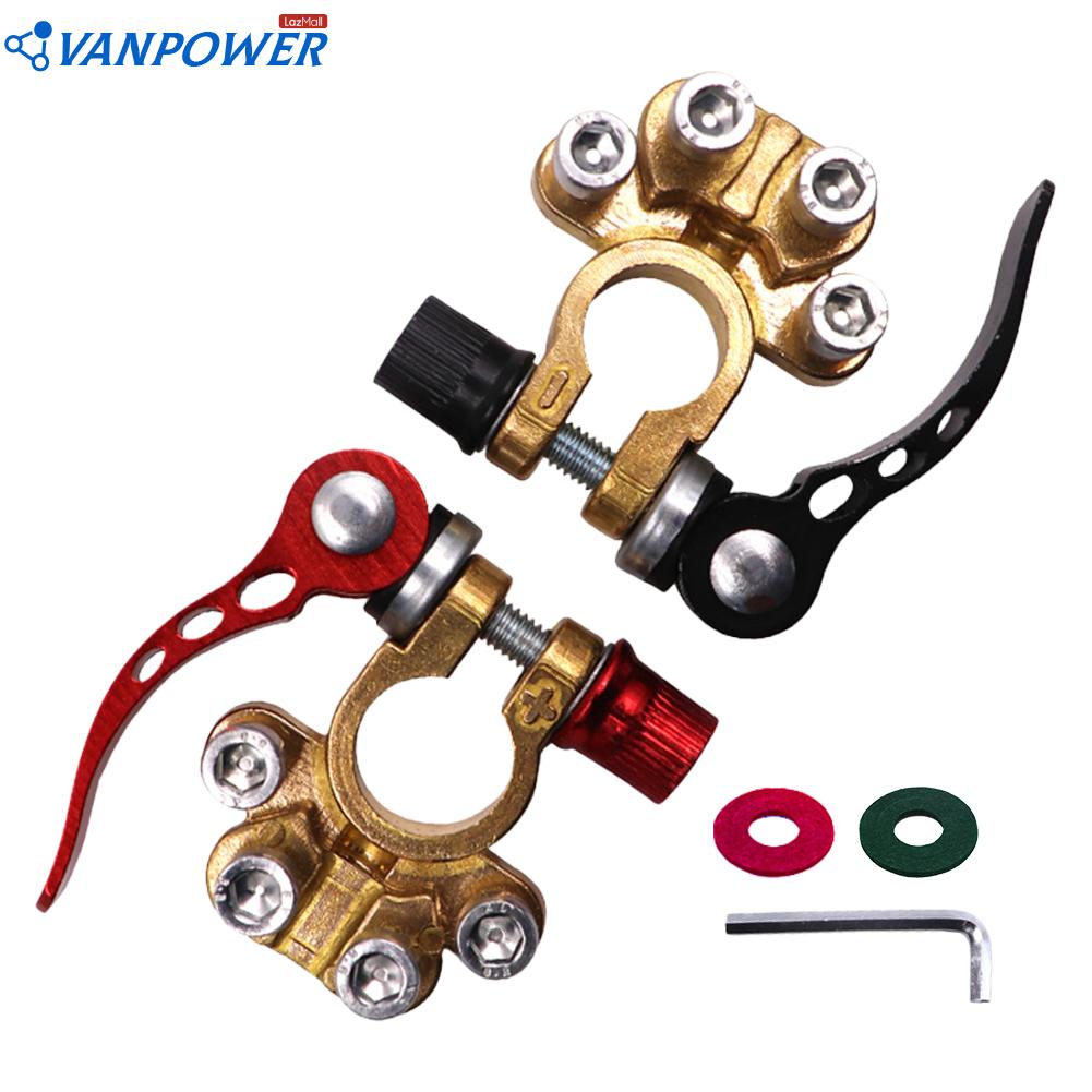Universal Battery Terminals Connectors Leakproof Quick Release