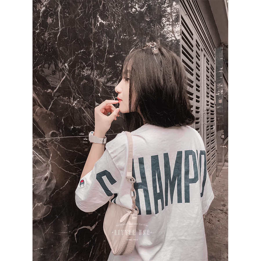 Áo Champion® Heritage Custom Big Logo Back Tee
