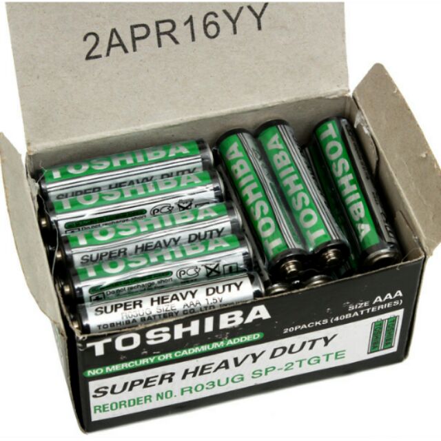 Pin tiểu nhỏ AAA  pin Toshiba