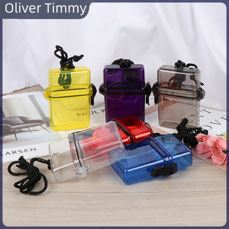 Oliver Timmy] 1PC Outdoor Waterproof Pockets Key Money Storage Box