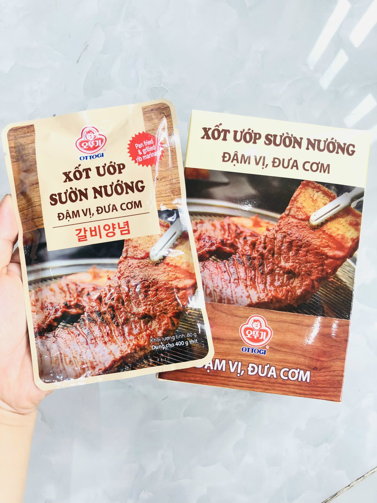80g Xốt ướp sườn nướng OTTOGI