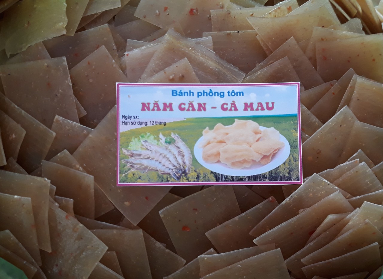Bánh phồng tôm Năm Căn - Cà Mau 1 kí