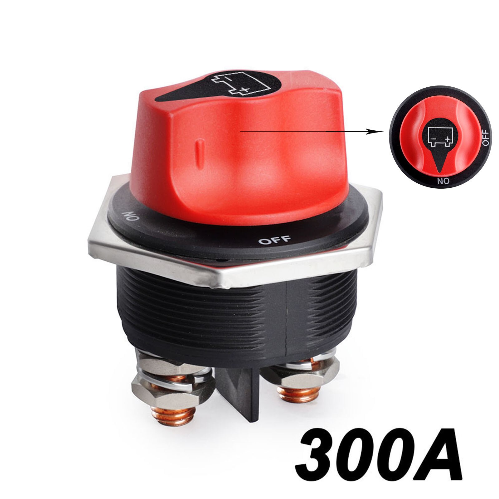 Dc 32v disconnecter power isolator 50a 100a 200a 300a cut off rally switch kit for car motorcycle truck boat car battery switch switches