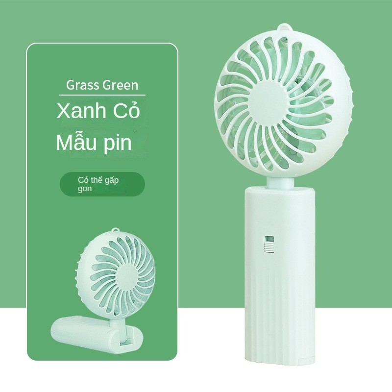 Quạt cầm tay mini Nhật Bản cầm tay nhỏ quạt sạc USB mùa hè nhỏ tươi cầm tay quạt điện cầm tay