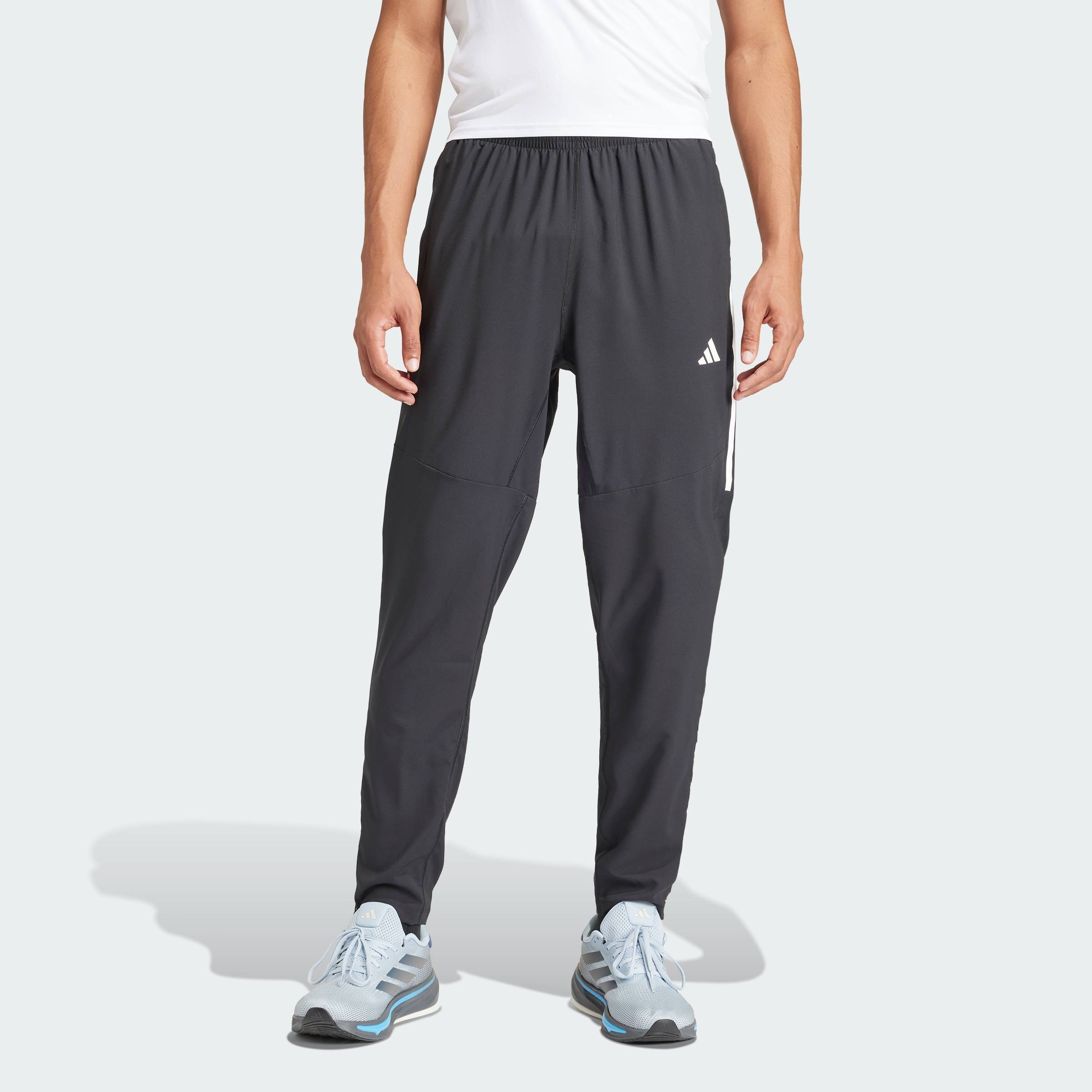 adidas Running Own the Run 3-Stripes Pants Men Black IK4982