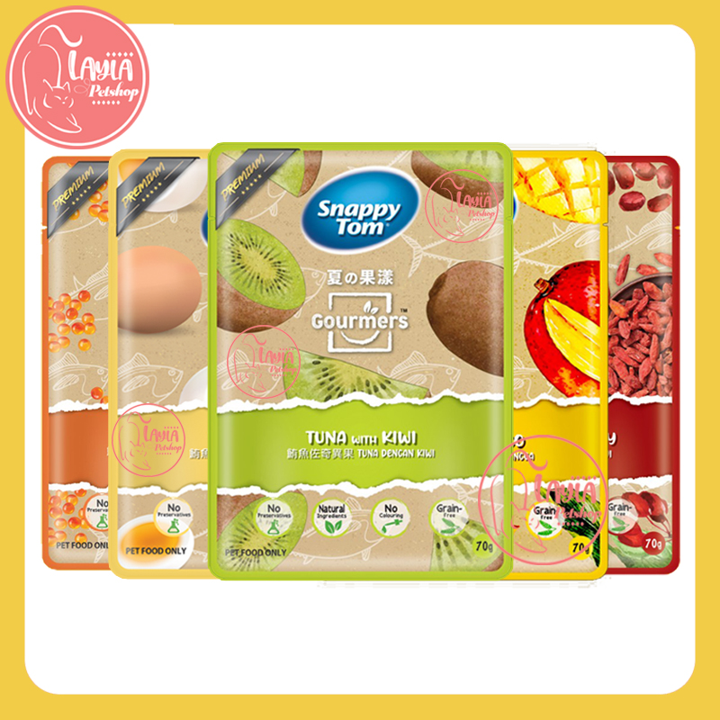 Pate Snappy Tom Trái Cây Cho Mèo