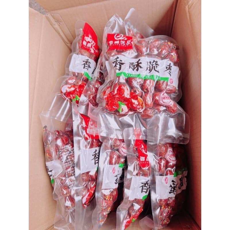 Set 2 gói Táo đỏ không hạt sấy giòn tan 252g