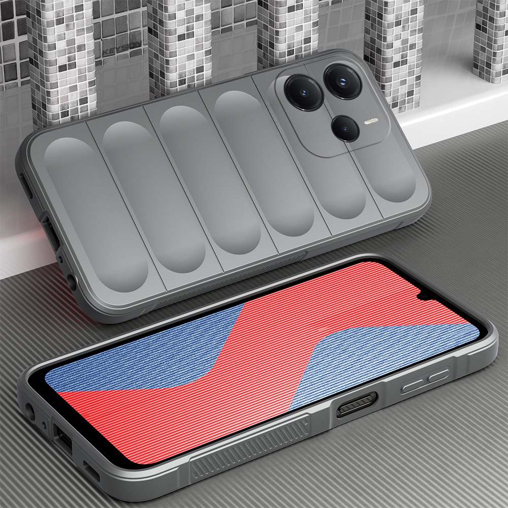 New Phone case Redmi Note 14 Back cover Soft Anti Slip Wavy Silicone Vintage For Redmi Note14 Pro Plus case.