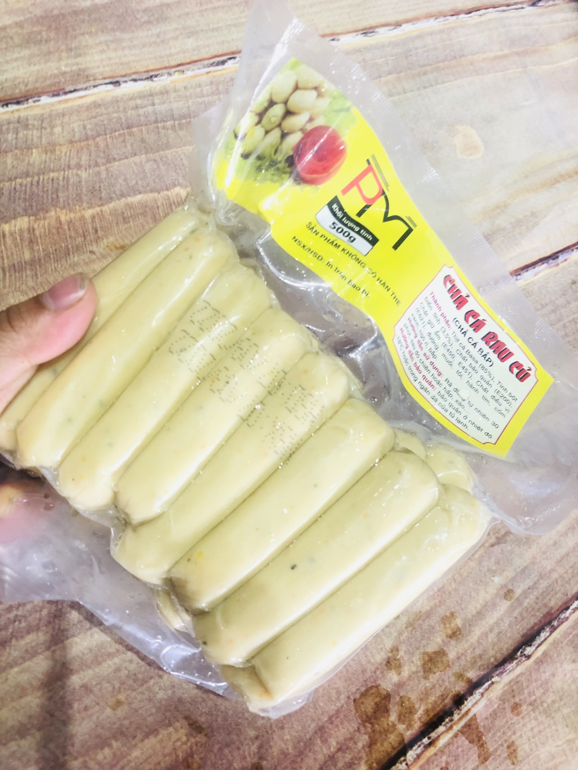 200gr  chả cá bắp phúc minh thơm ngon