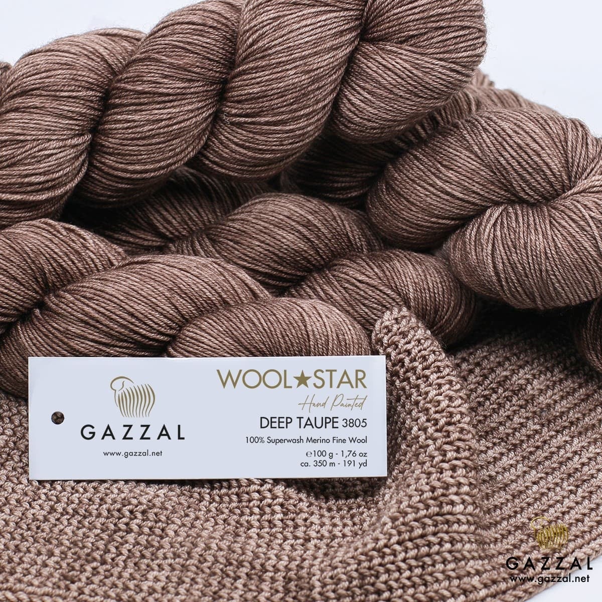Cuộn Len Sợi Lông Cừu Merino Gazzal Wool Star