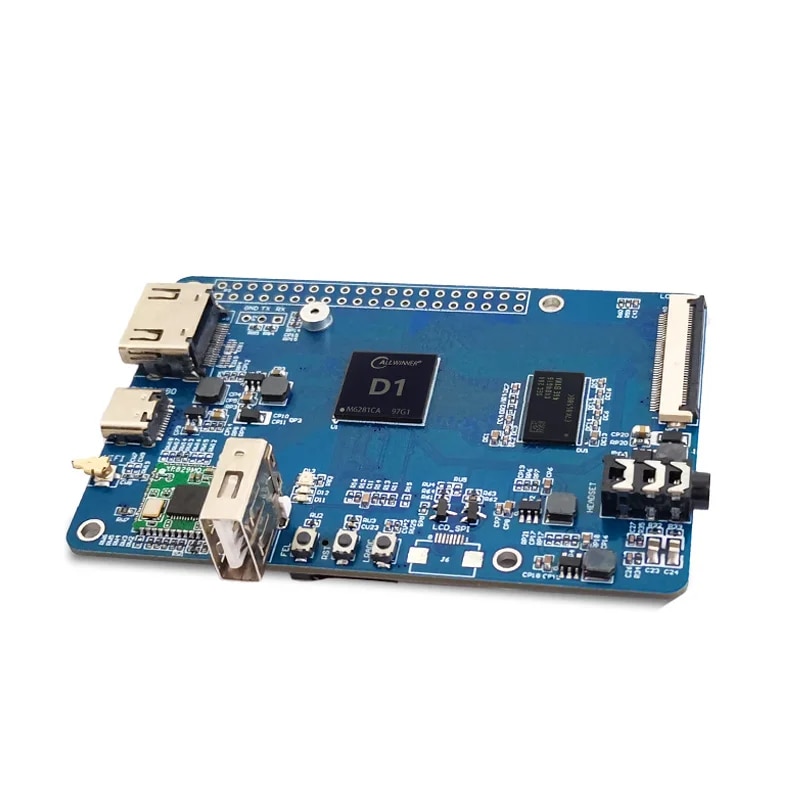 【Bestselling Product】 Lcpi Allwinner D1 Development Board 64-Bit Risc-V Linux Sbc Support Tina Debian System