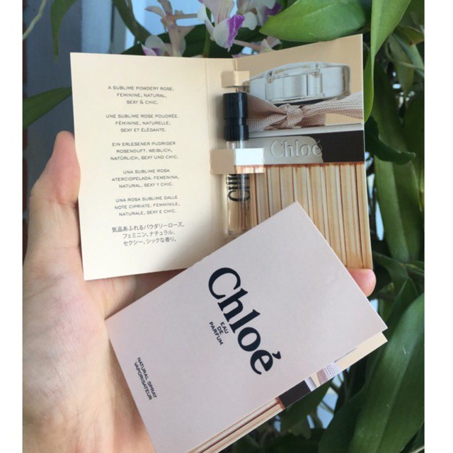 Nước Hoa mini Vial Chloé EDP 2ml [Nước hoa chính hãng] [Nước hoa nữ cao cấp]