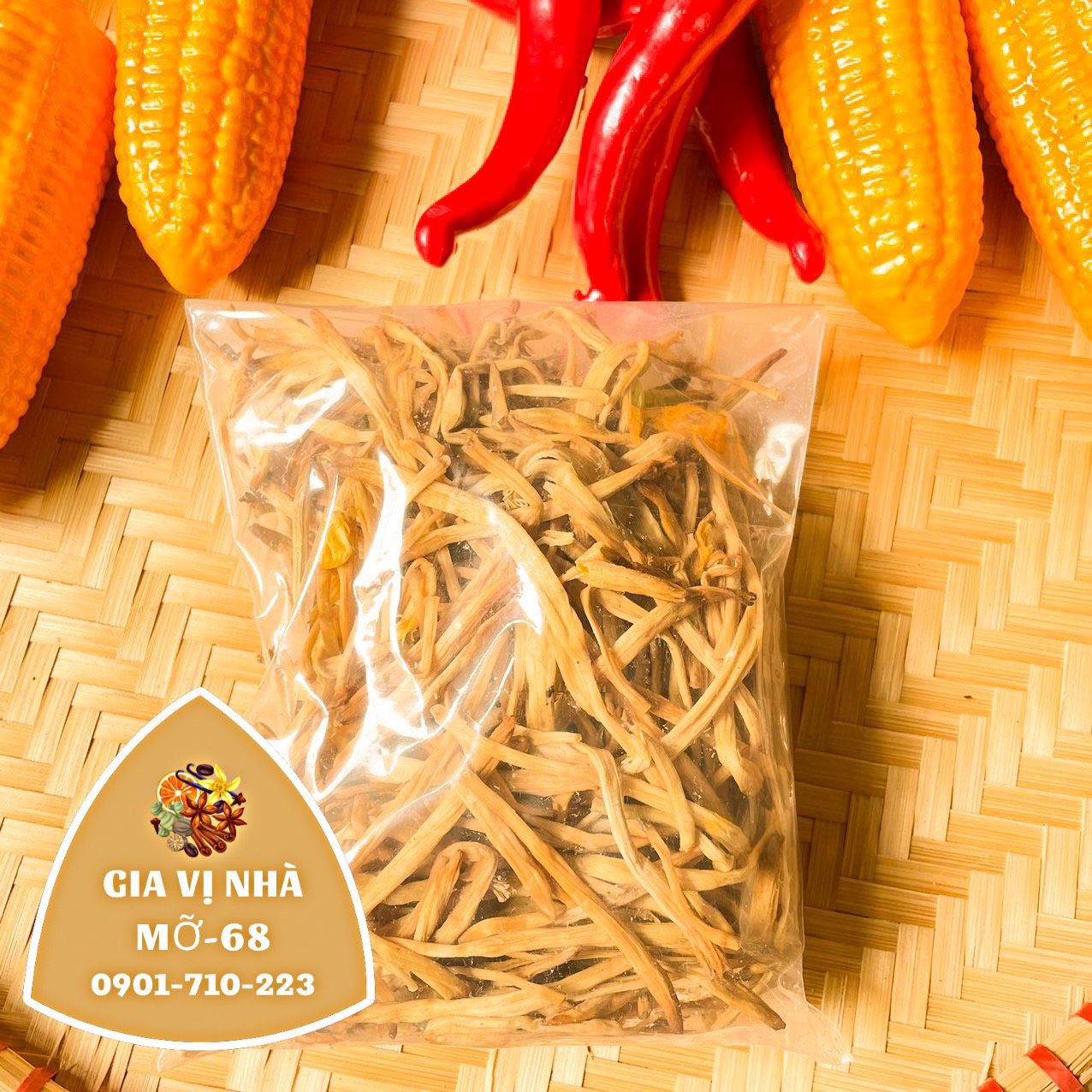 KIM CHÂM SẤY KHÔ LOẠI 100GR
