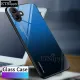 Phone case Samsung A06 Gradient Mirror Tempered Glass Protector Hard Back Cover Galaxy A06 Case. 