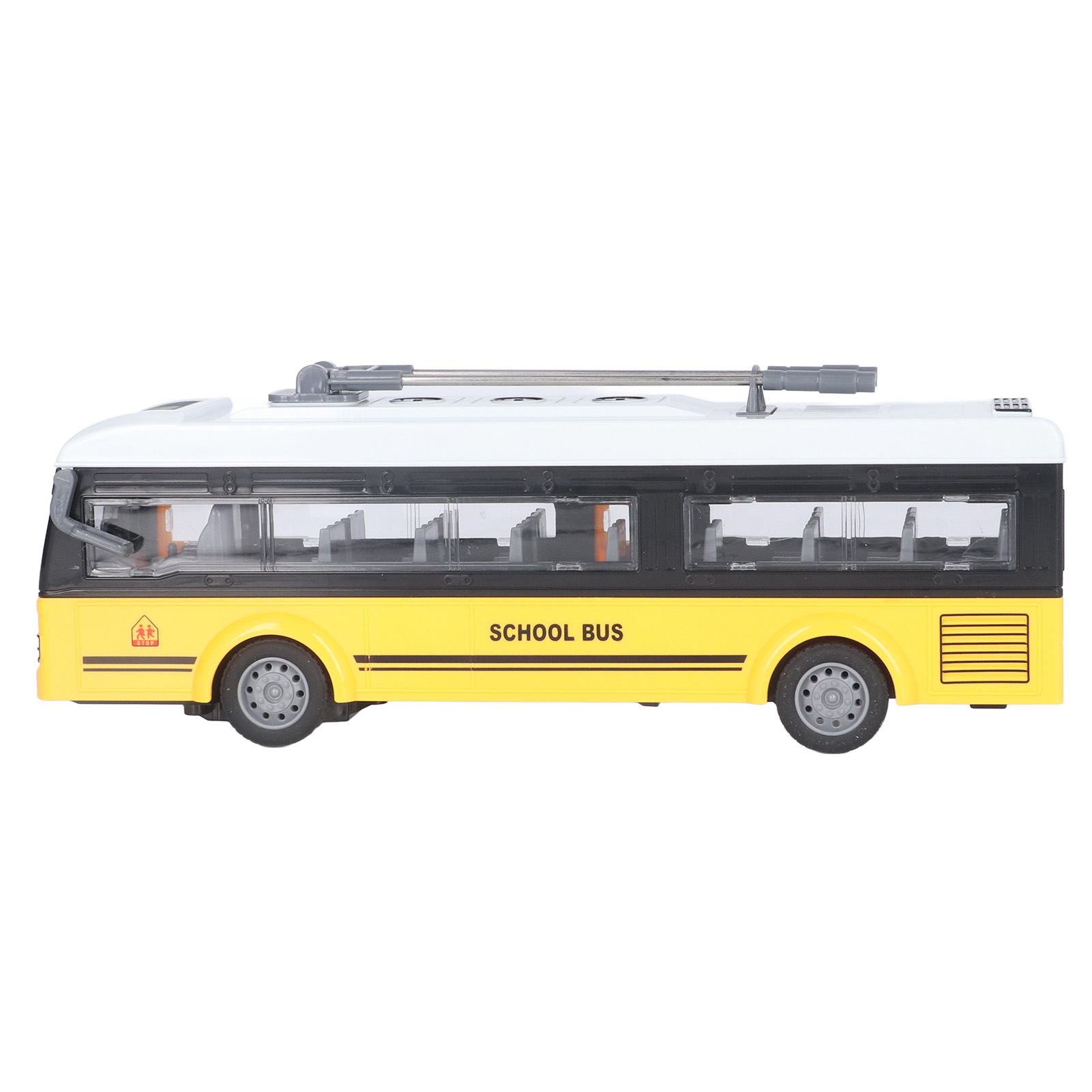 Remote Control Bus Opening Doors RC School Bus Stylish Design for Kids
