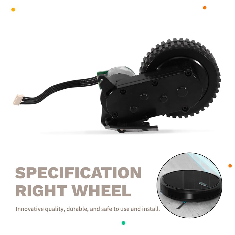 Electronically Controlled Replacement Traveling Wheel for Cecotec Conga 950 1090 1790 2290 Drive Systems.