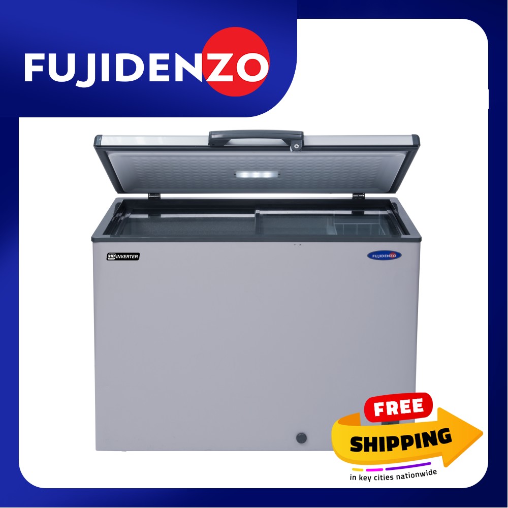 Fujidenzo 7 Cu Ft Hd Inverter Chest Freezer Ifcg 75pdf Sl Gray