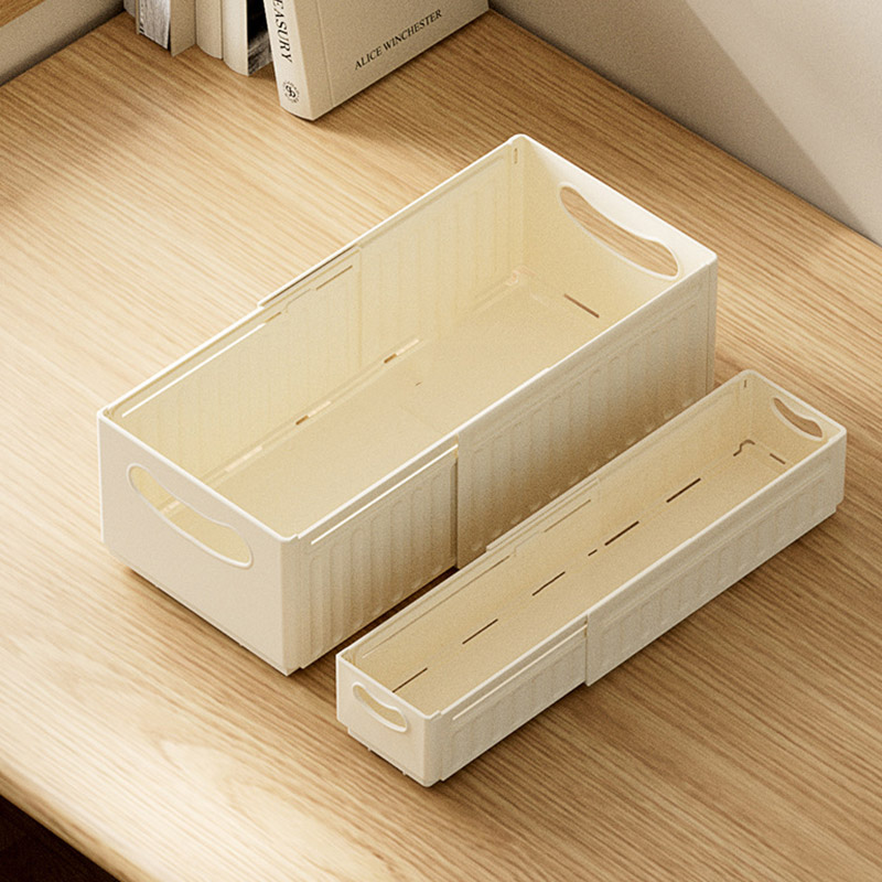 Retractable cabinets, storage boxes, deep cabinets, drawers, right-angled rectangular organizers, dividing tabletops, glove boxes