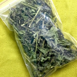 cỏ ngọt khô, thơm sạch túi 300g