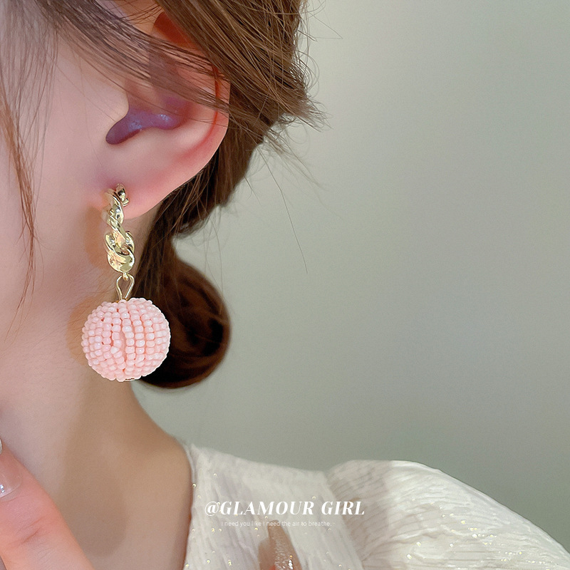 hoa tai nữ dài đẹp hàn quốc