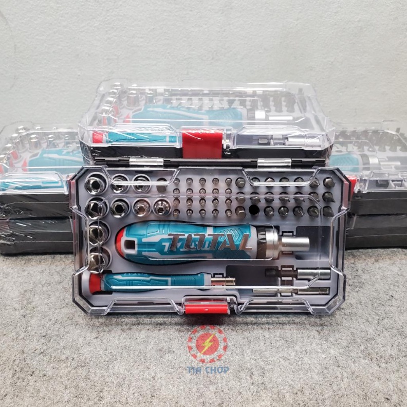 Bộ 55 tua vít đa năng (Tự động) Total TACSD30556