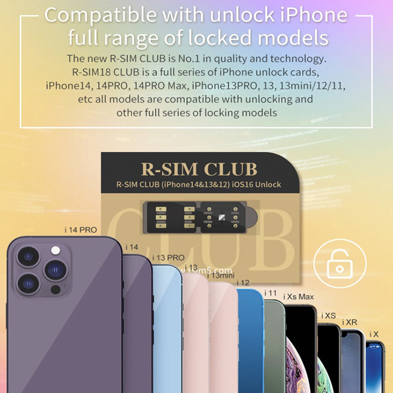 【On Sale】1pc R-SIM18 CLUB rsim club R-SIMCLUB CPU Unlocking Card ...